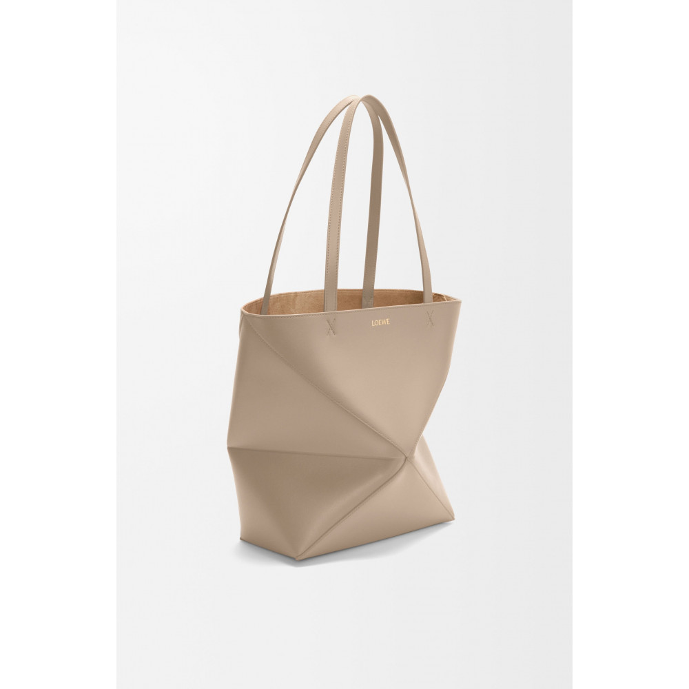 Medium Puzzle Fold Tote In Shiny Calfskin Medium Puzzle Fold Tote In Shiny Calfskin