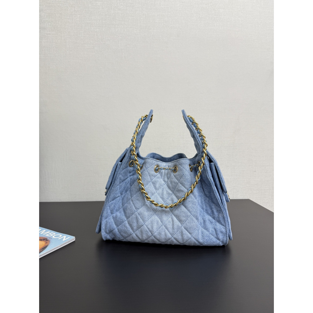 Chanel 25 Small Denim Handbag