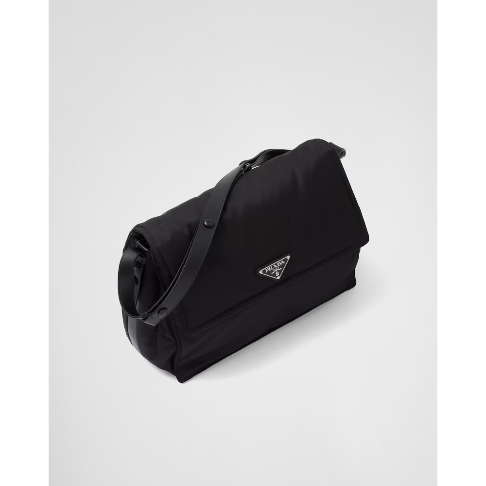 Re-Nylon Large Filled Shoulder Bag