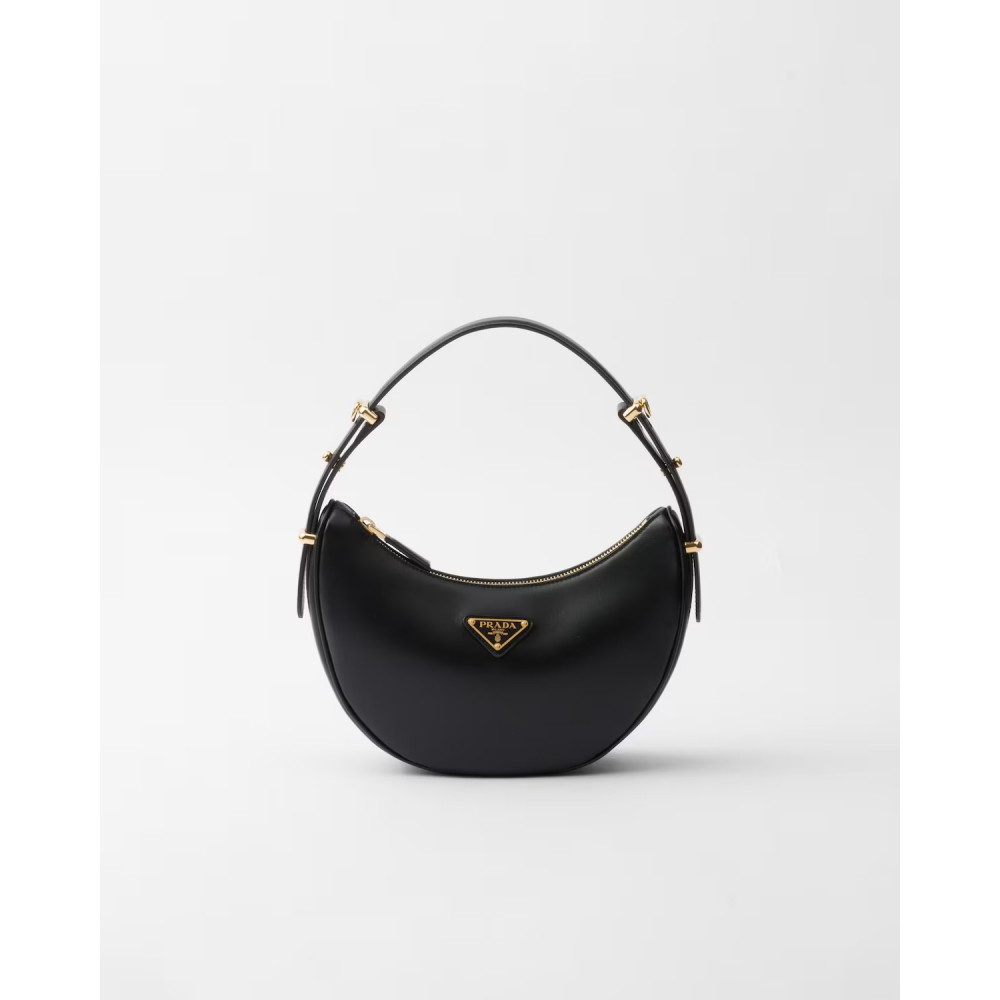 Prada Arqué Small Leather Shoulder Bag