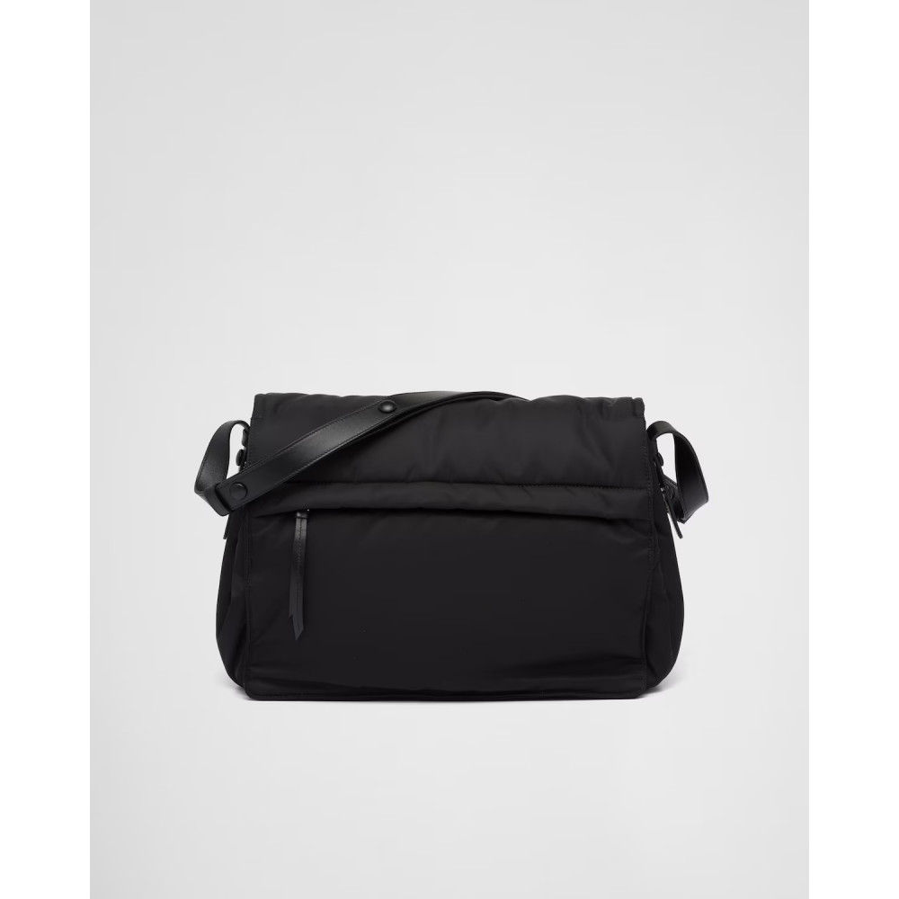 Re-Nylon Large Filled Shoulder Bag