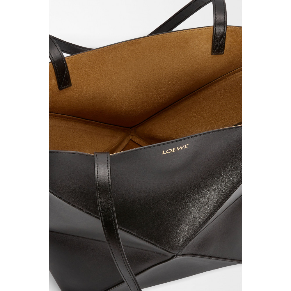 Medium Puzzle Fold Tote In Shiny Calfskin Medium Puzzle Fold Tote In Shiny Calfskin