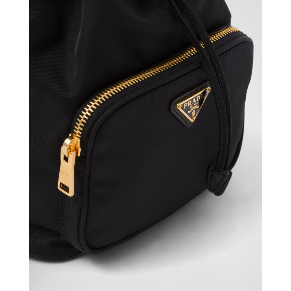 Prada Duet Re-Nylon Bucket Bag