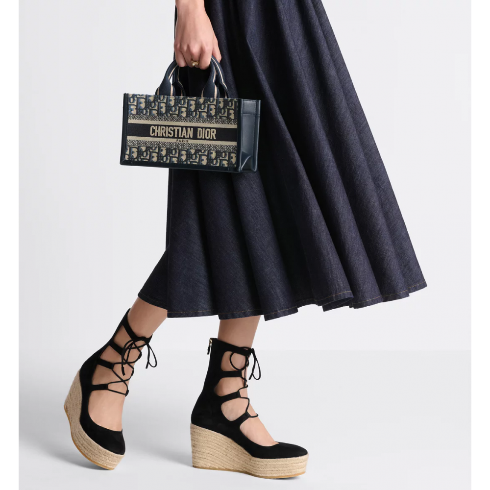 East-West Dior Book Tote With Strap East-West Dior Book Tote With Strap