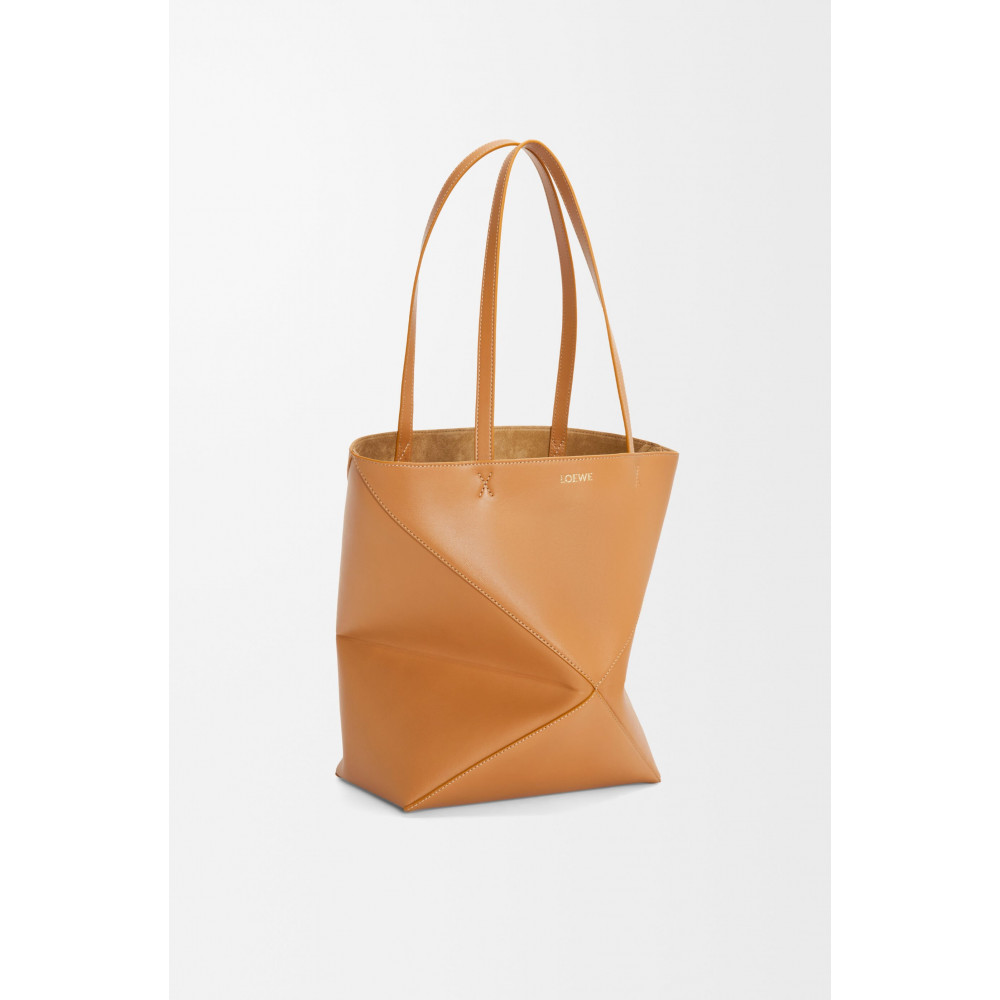 Medium Puzzle Fold Tote In Shiny Calfskin Medium Puzzle Fold Tote In Shiny Calfskin