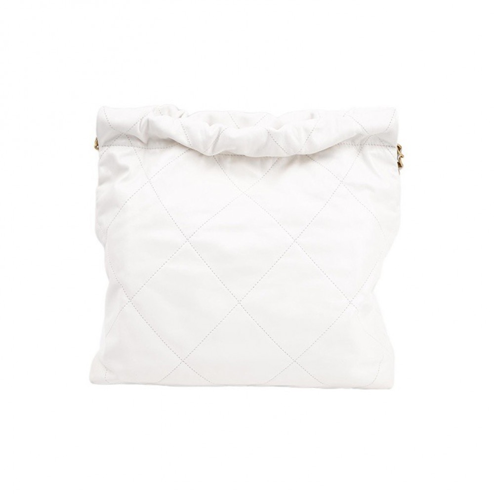 Chanel 22 Handbag White