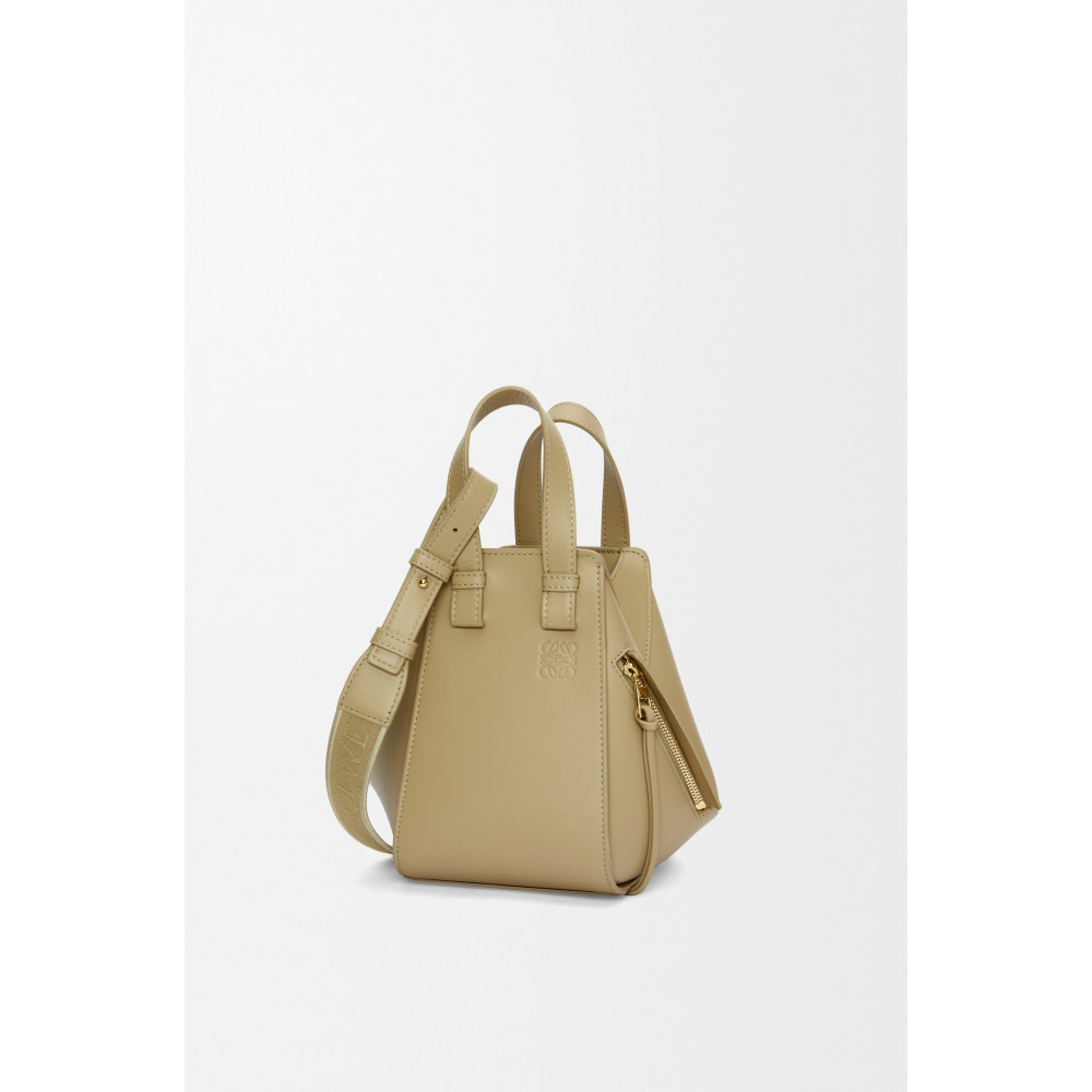 Compact Hammock Bag In Satin Calfskin