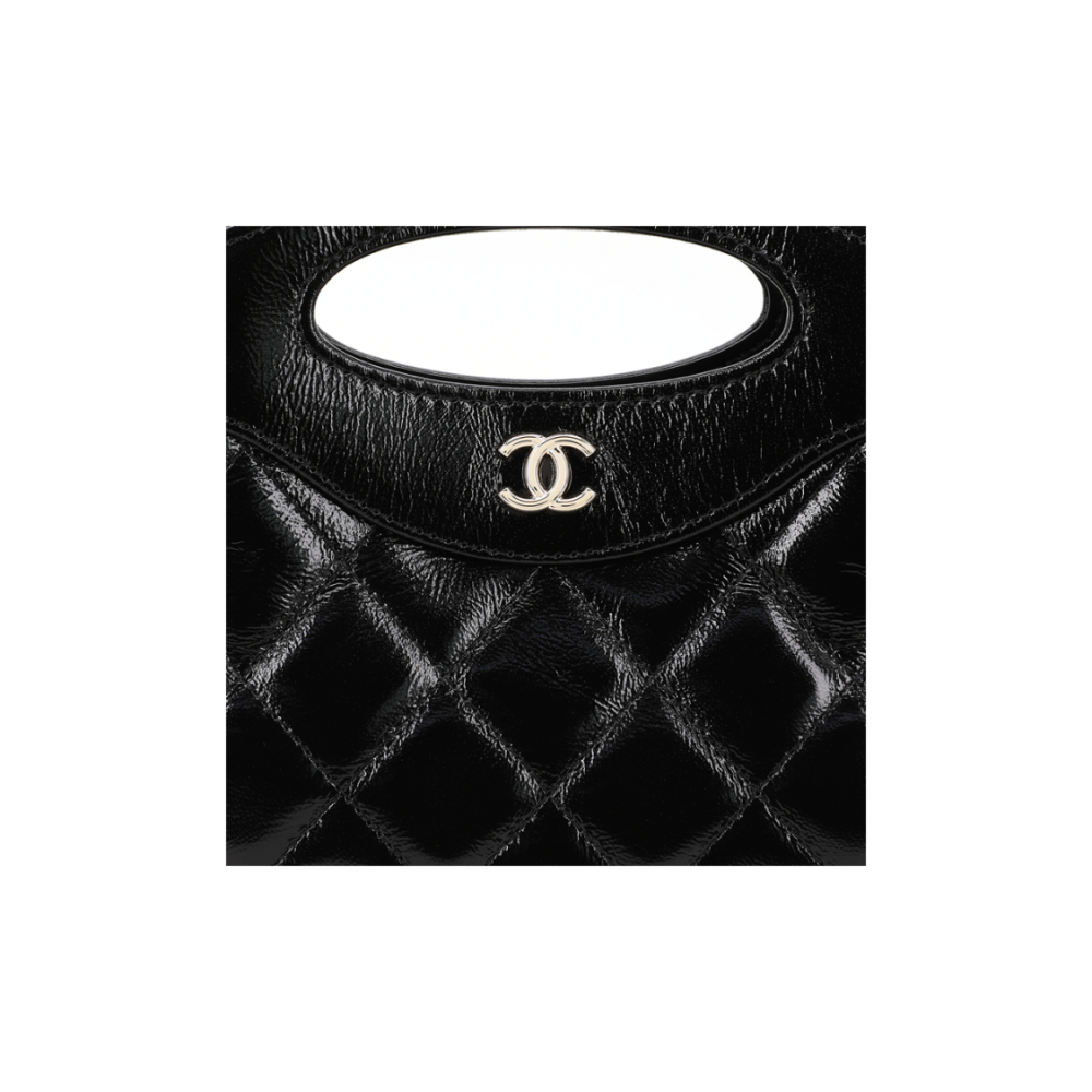 Chanel 31 Nano Mini Shopping Bag Black