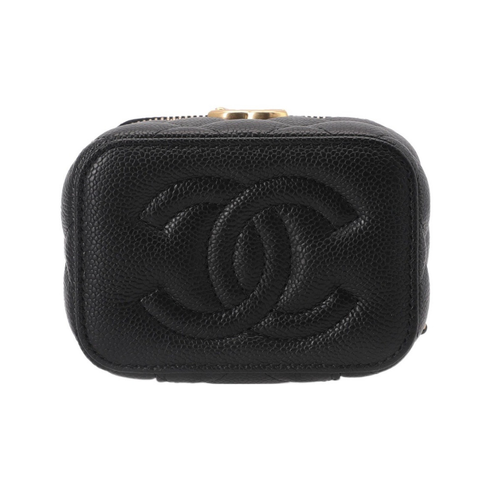 Chanel 23P Lipstick Box With Chain Black