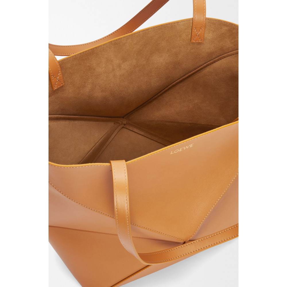 Medium Puzzle Fold Tote In Shiny Calfskin Medium Puzzle Fold Tote In Shiny Calfskin