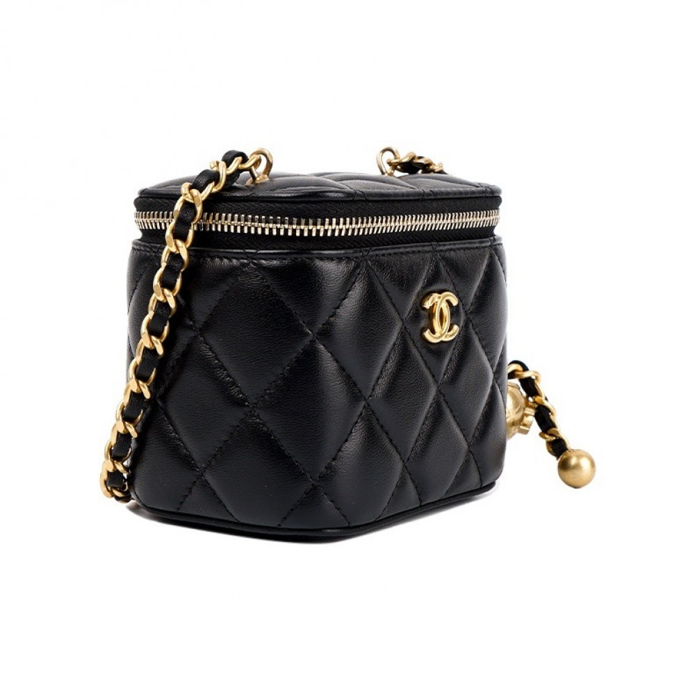 Chanel Box With Gold Ball