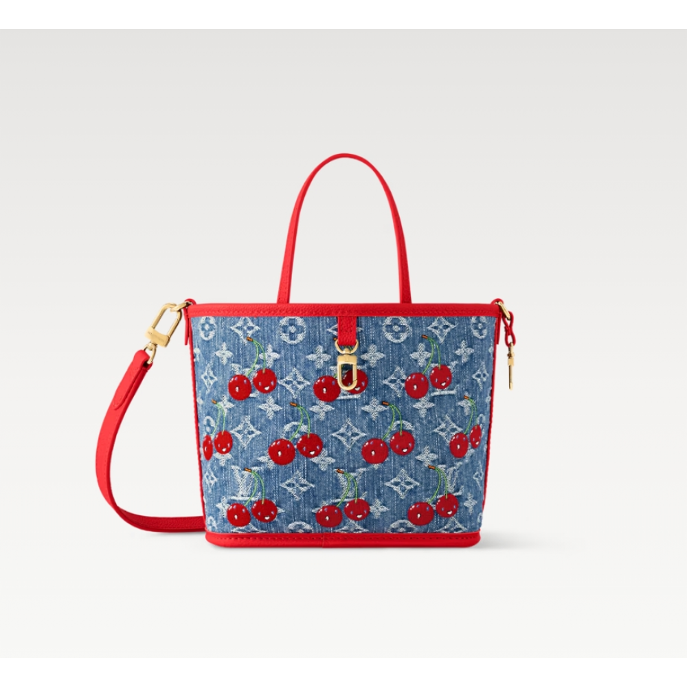 Lv X Tm Neverfull Inside Out Bb Handbag
