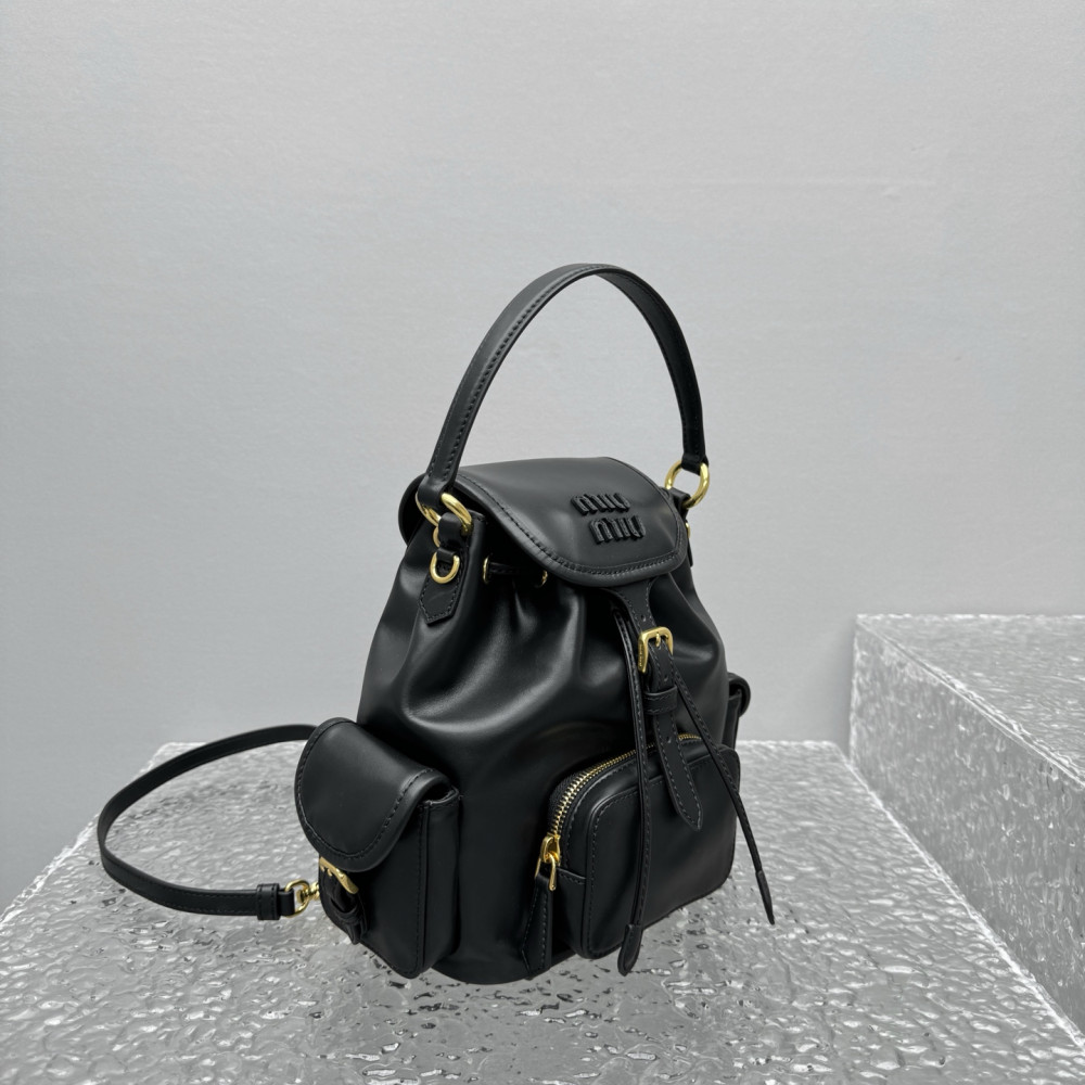Miumiu Leather Backpack