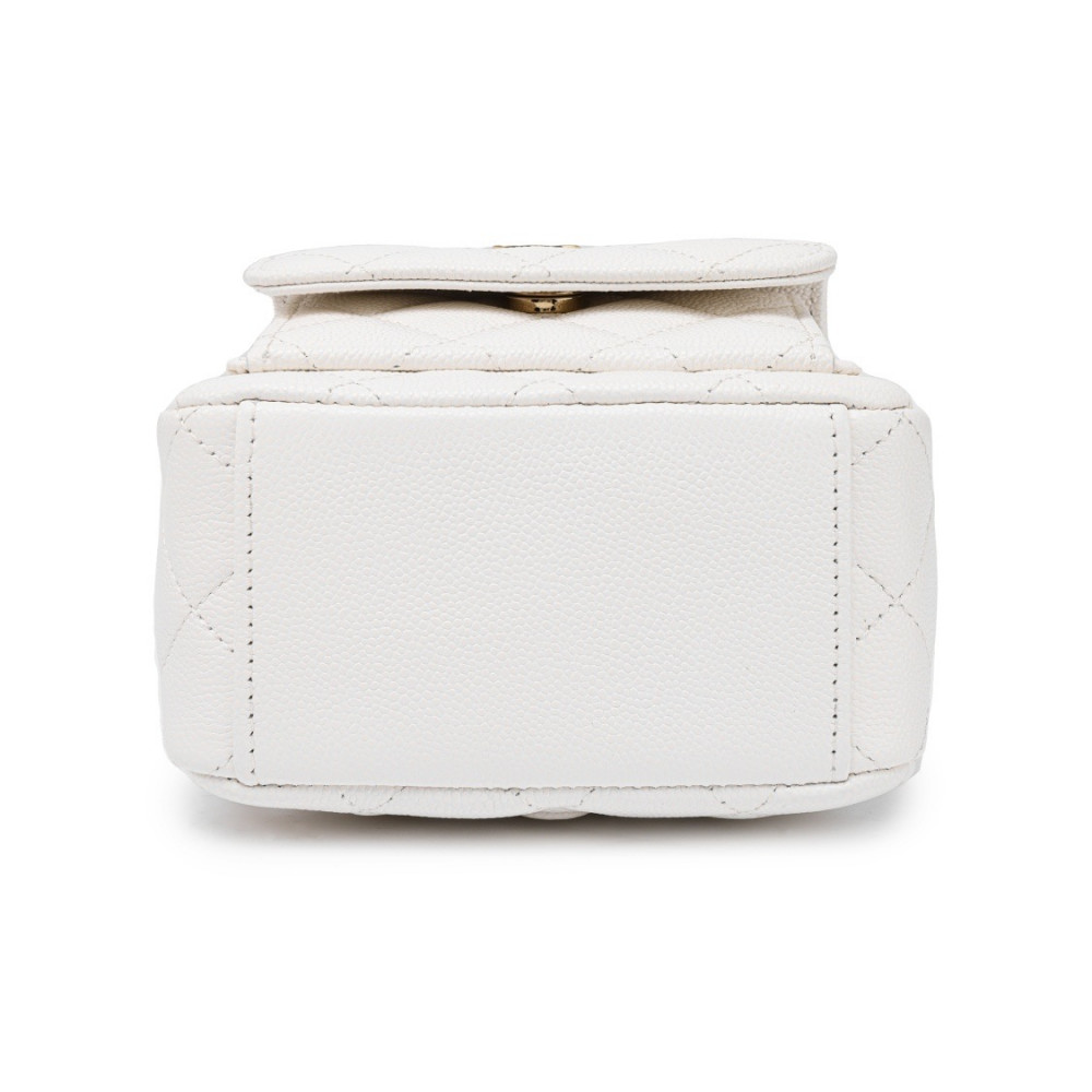 Chanel Mini Backpack White