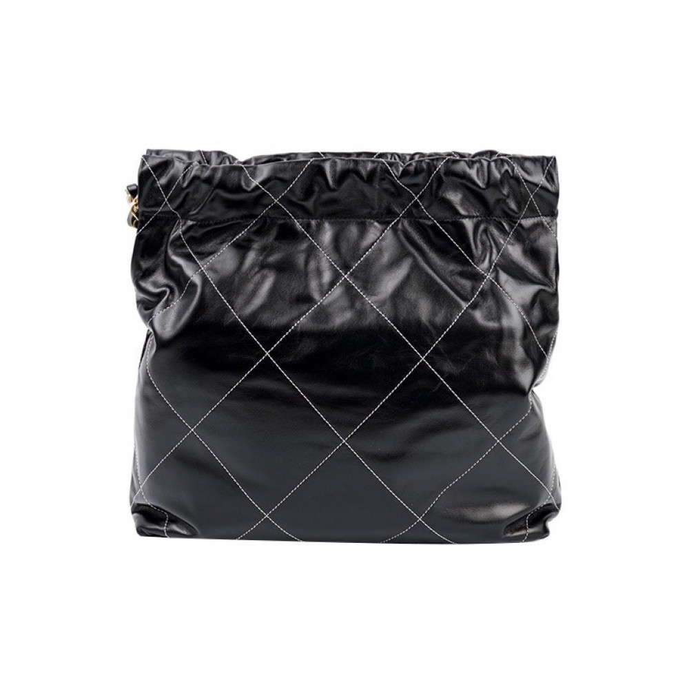Chanel 22 Handbag With White Line