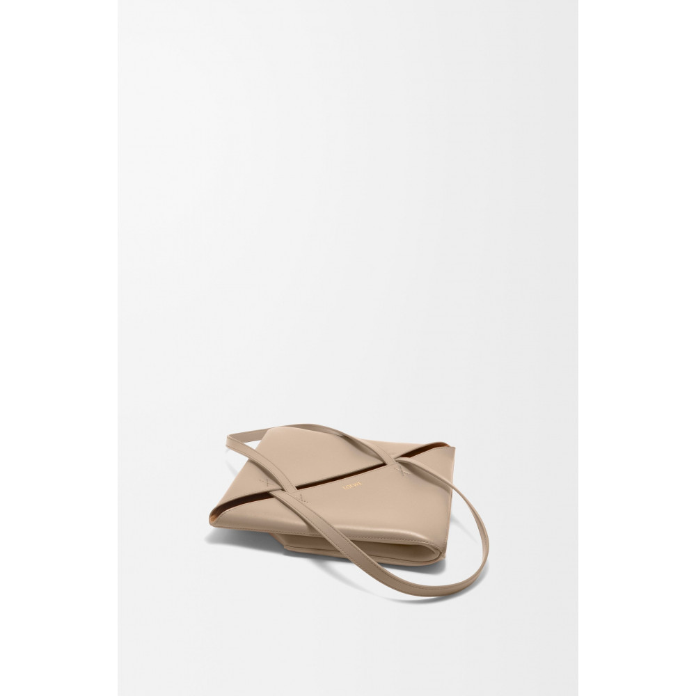 Medium Puzzle Fold Tote In Shiny Calfskin Medium Puzzle Fold Tote In Shiny Calfskin