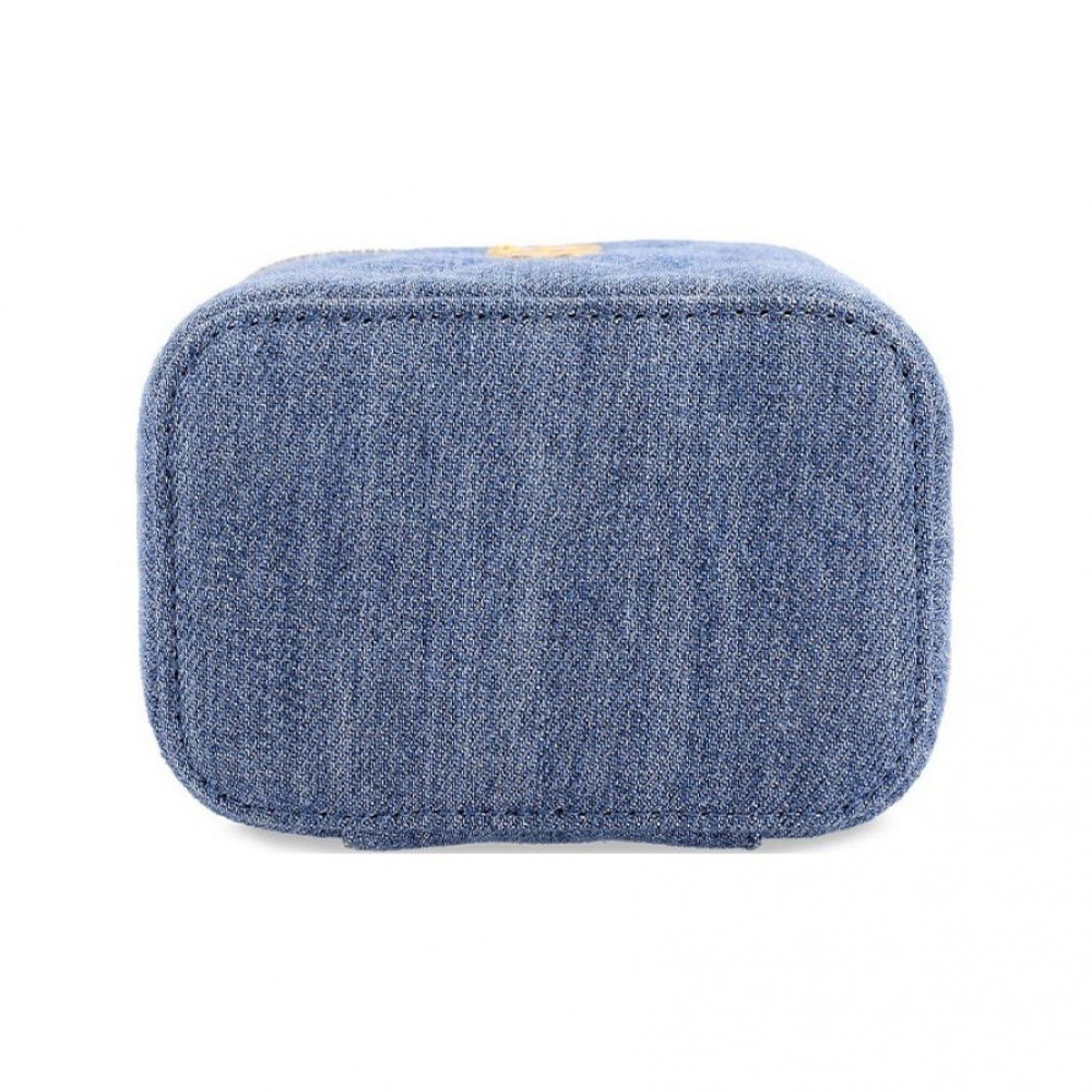 Chanel Denim Box With Chain