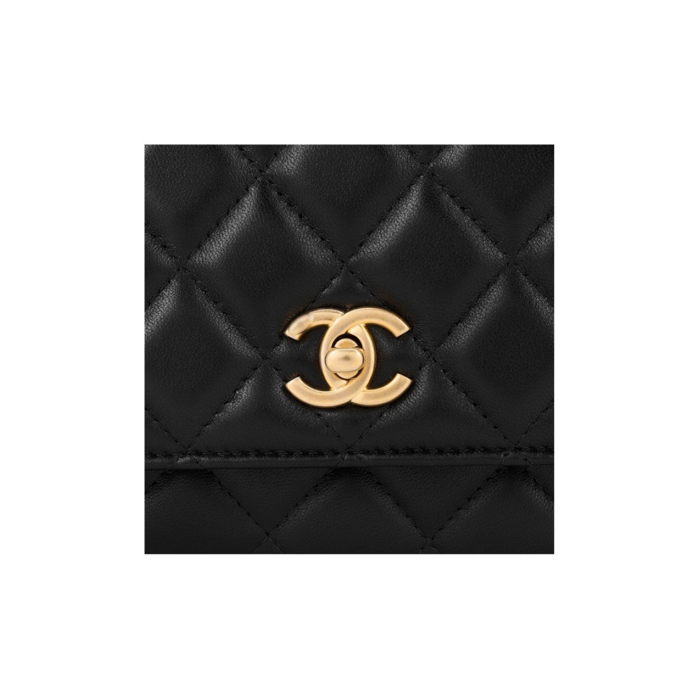 Chanel 23S Camellia Adjusting Buckle Flap Bag Woc