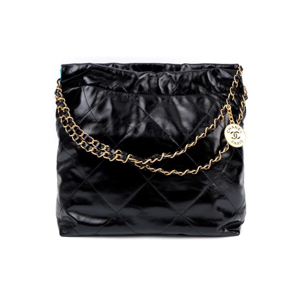 Chanel 22 Hand Bag Black