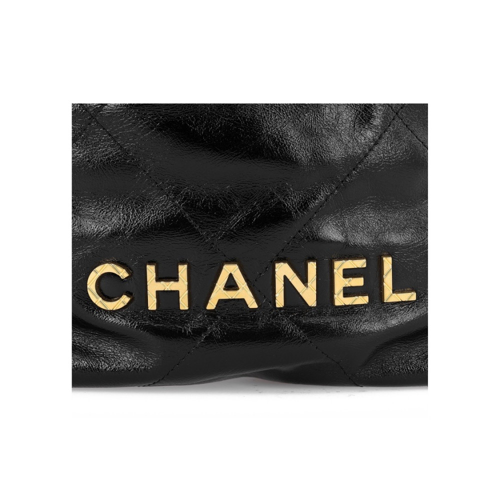 Chanel 22 Mini Handbag With Pearl Chain