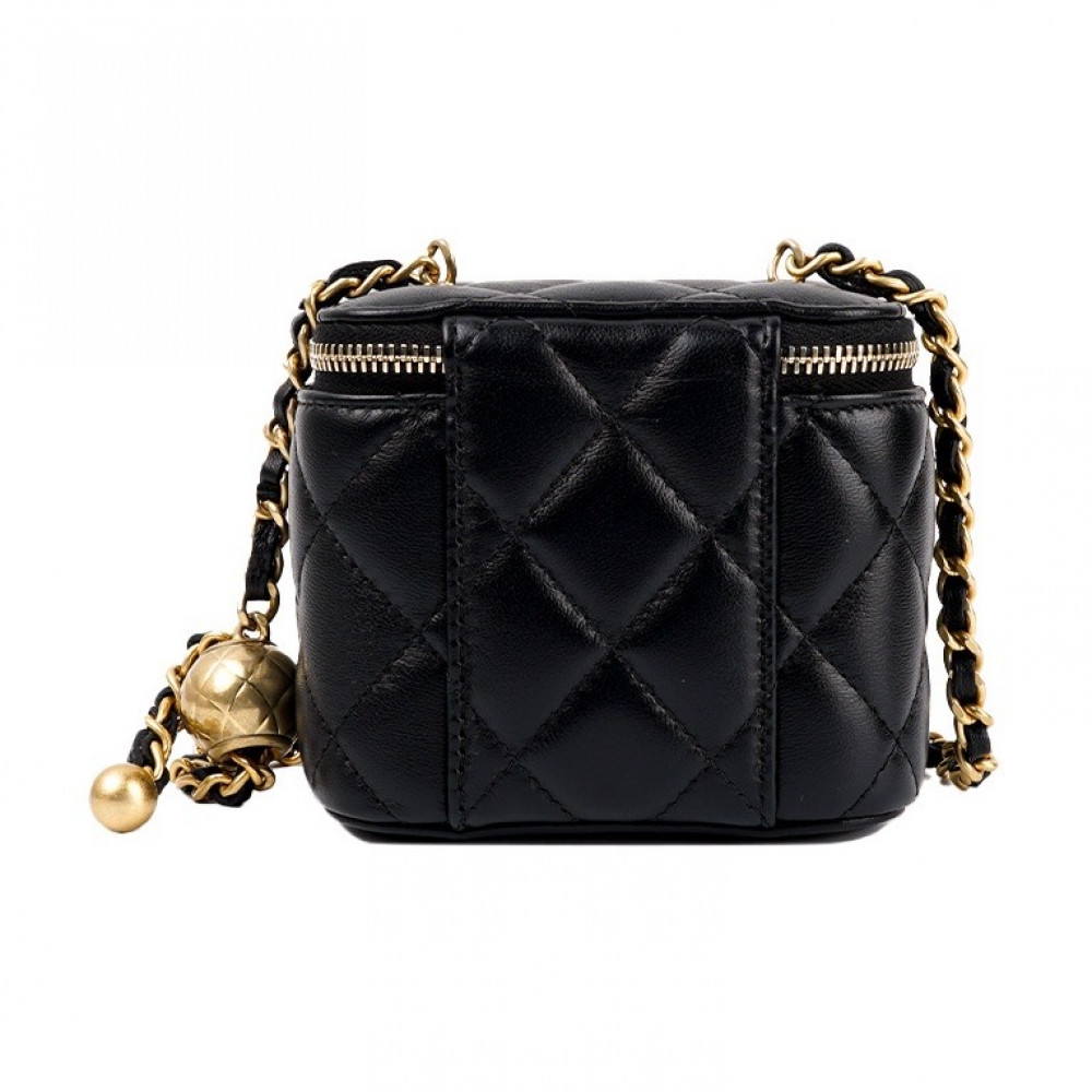 Chanel Box With Gold Ball