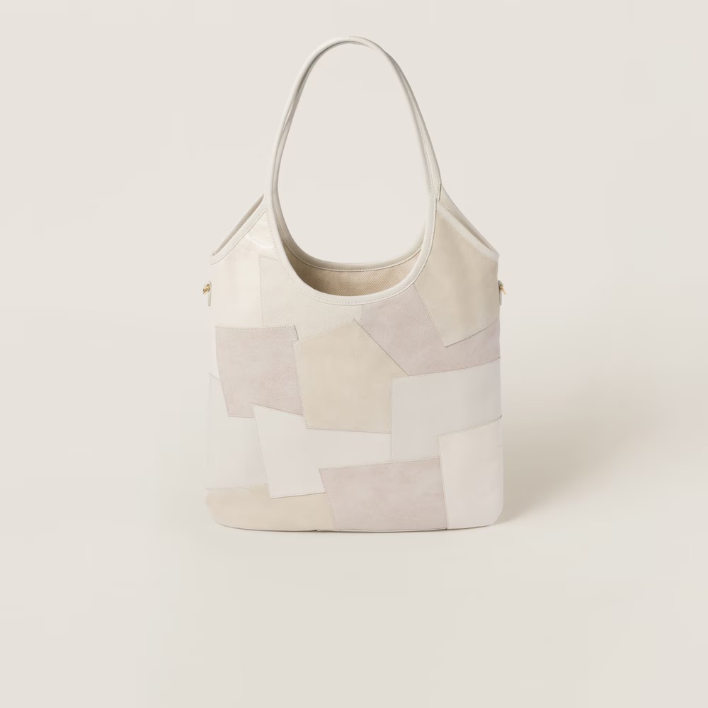 Ivy Leather Collage Handbag