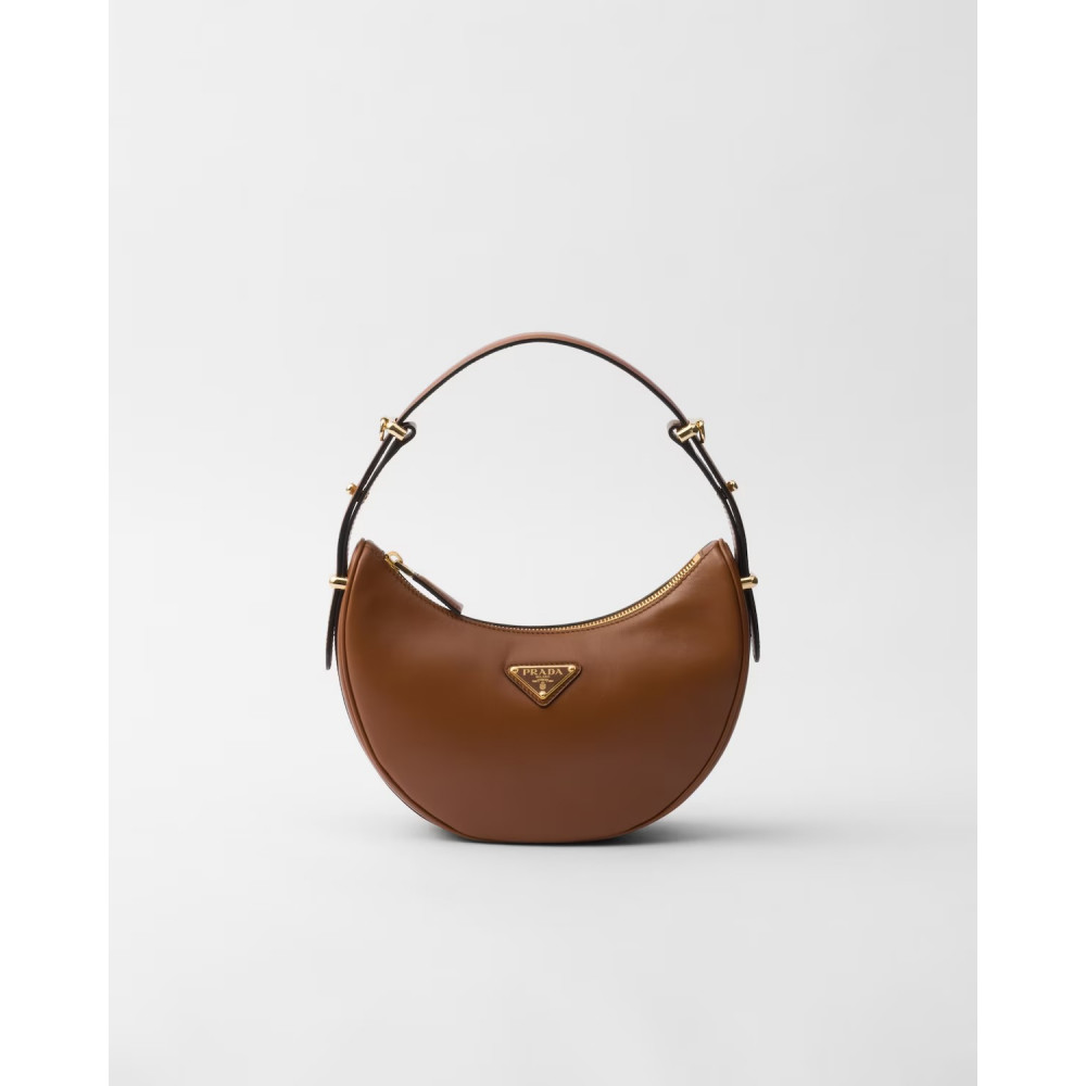 Prada Arqué Small Leather Shoulder Bag