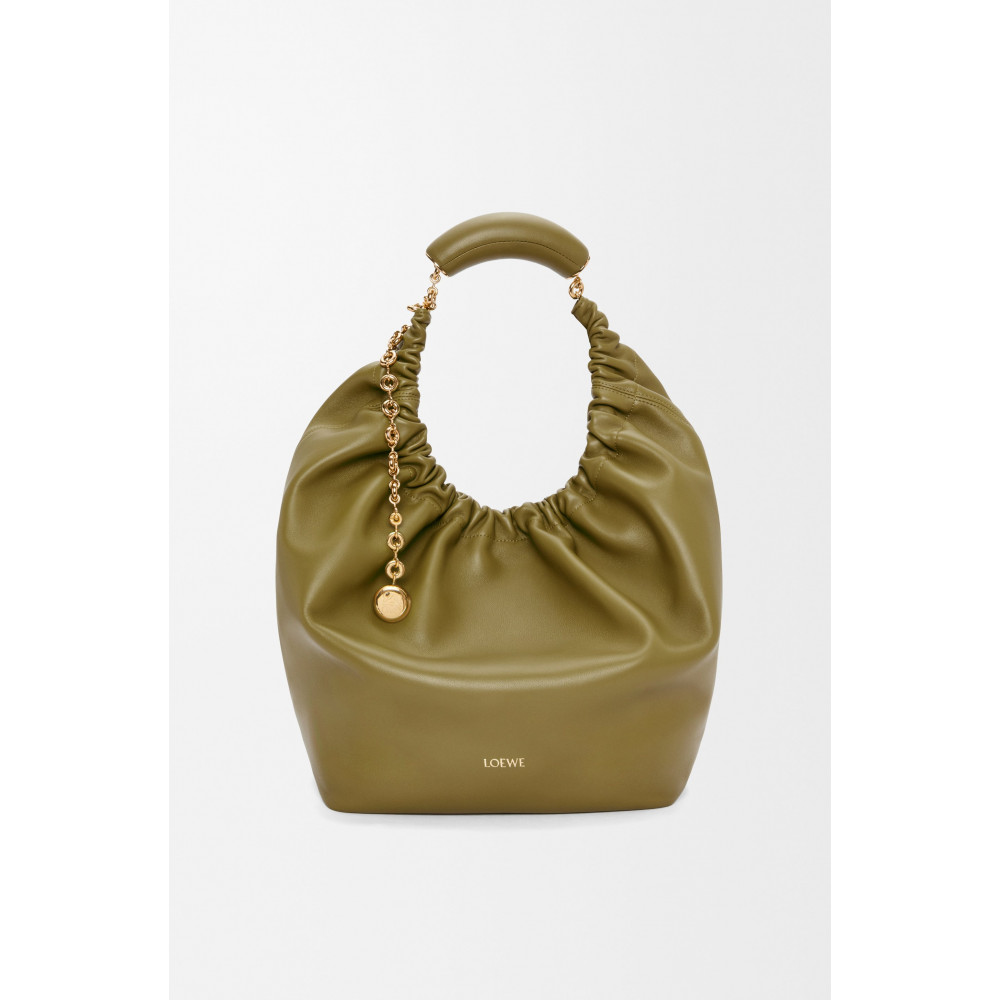 Medium Squeeze Bag In Mellow Nappa Lambskin