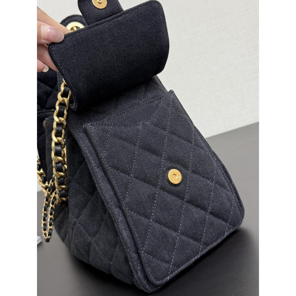 Chanel 25 Small Denim Handbag