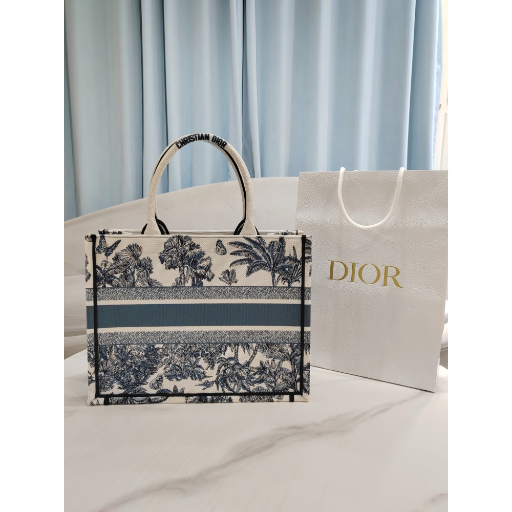 Medium Dioreviera Book Tote Handbag
