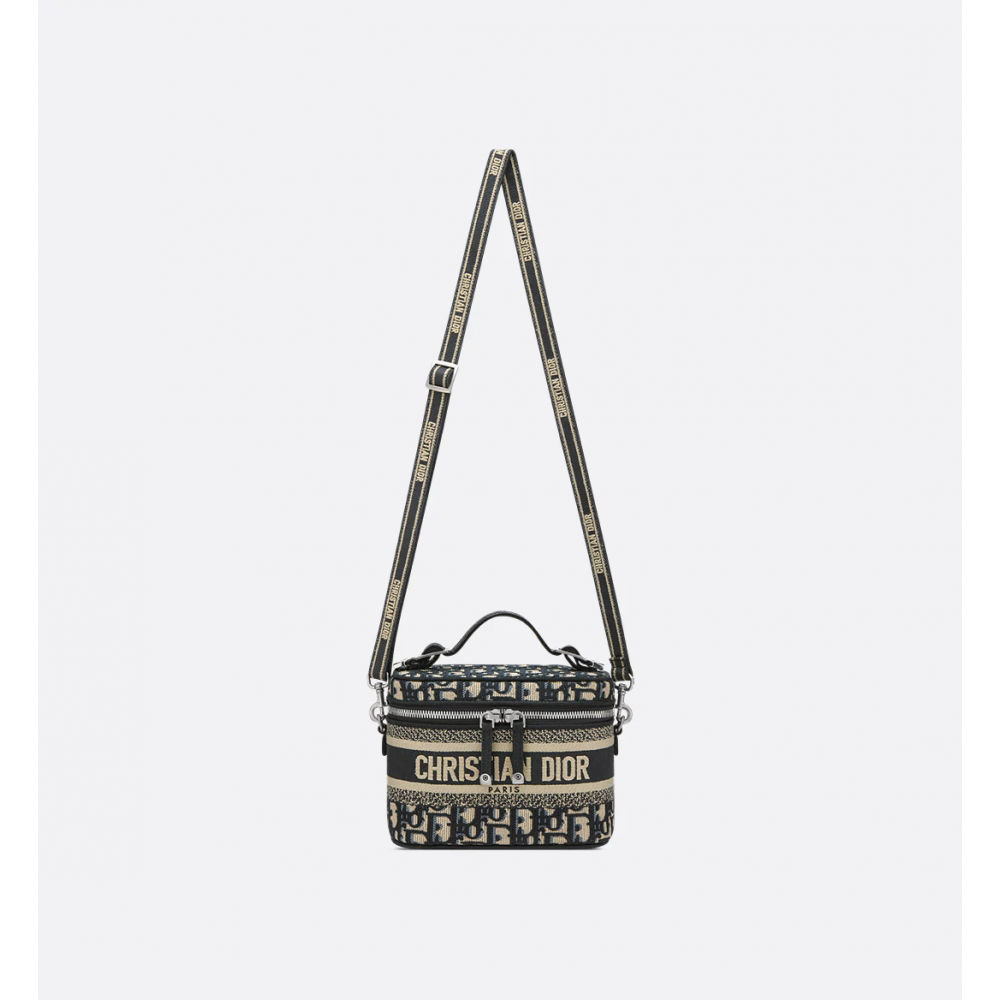 Small Diortravel Vanity Case With Shoulder Strap