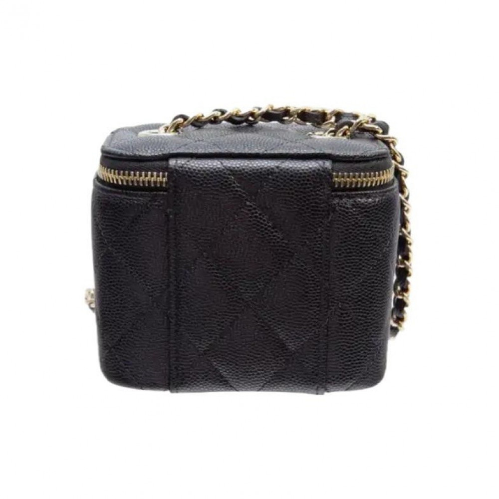Chanel Cluth With Chain Vanity Box 