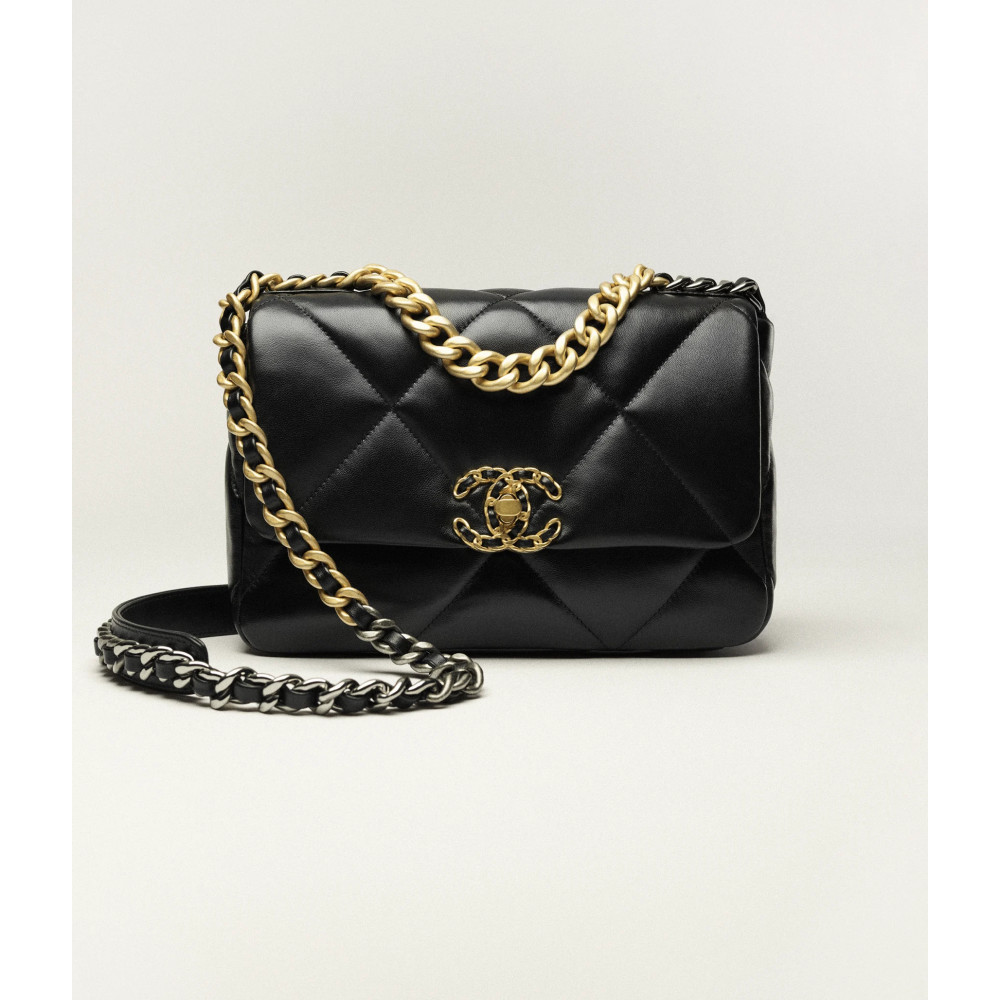 Chanel19 Handbag Black