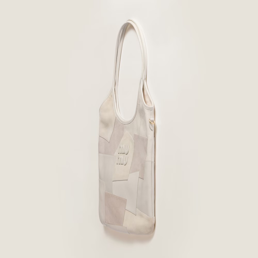 Ivy Leather Collage Handbag