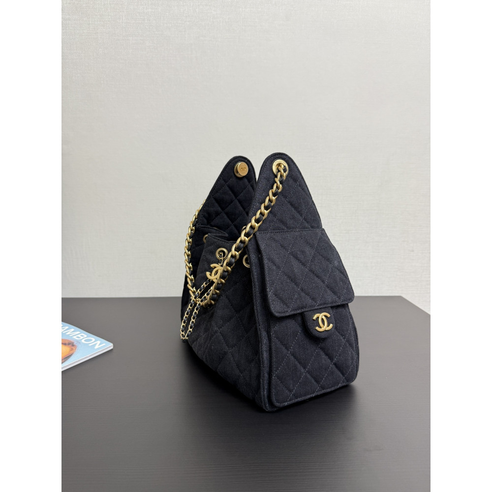 Chanel 25 Small Denim Handbag