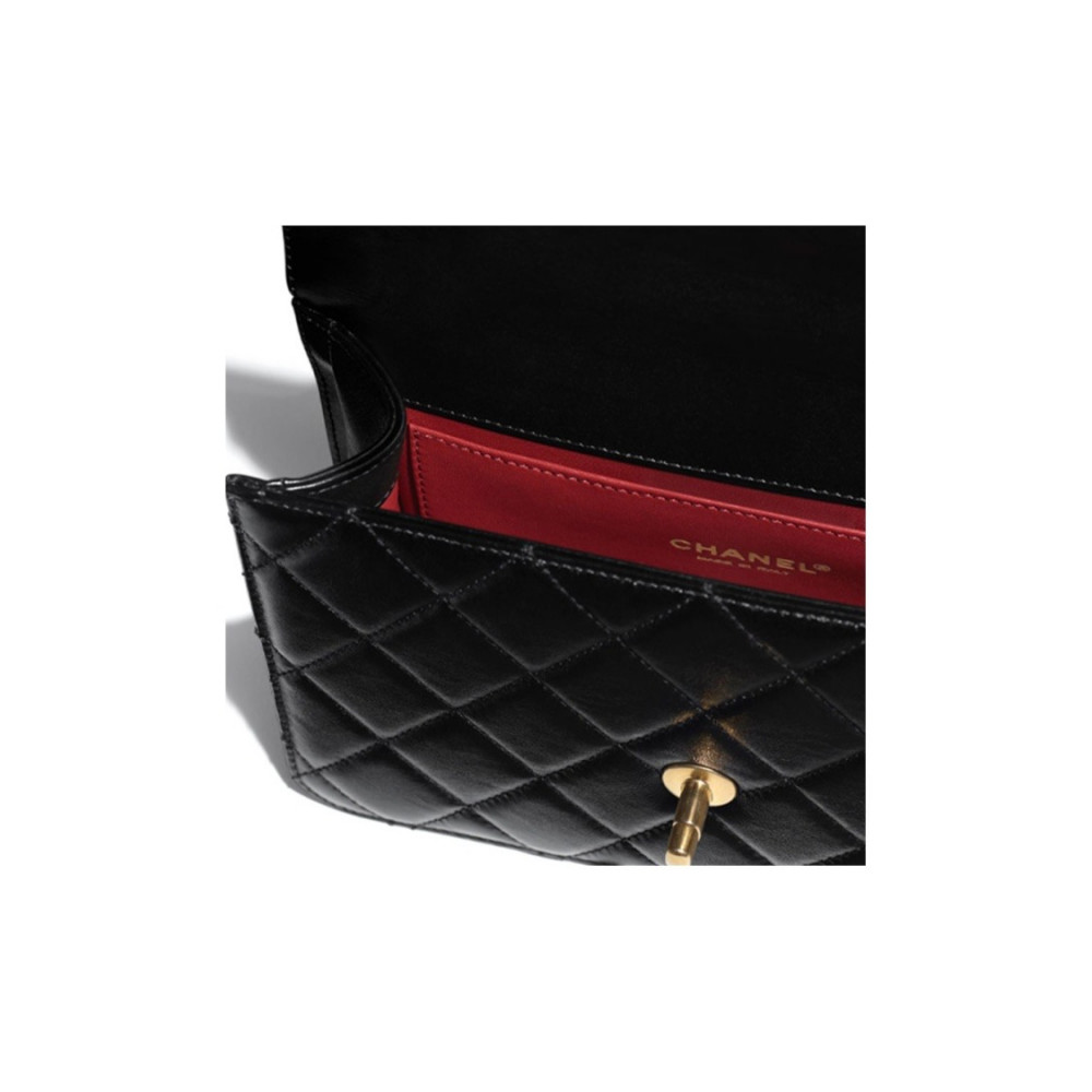 Chanel Flap Bag Gold Balls