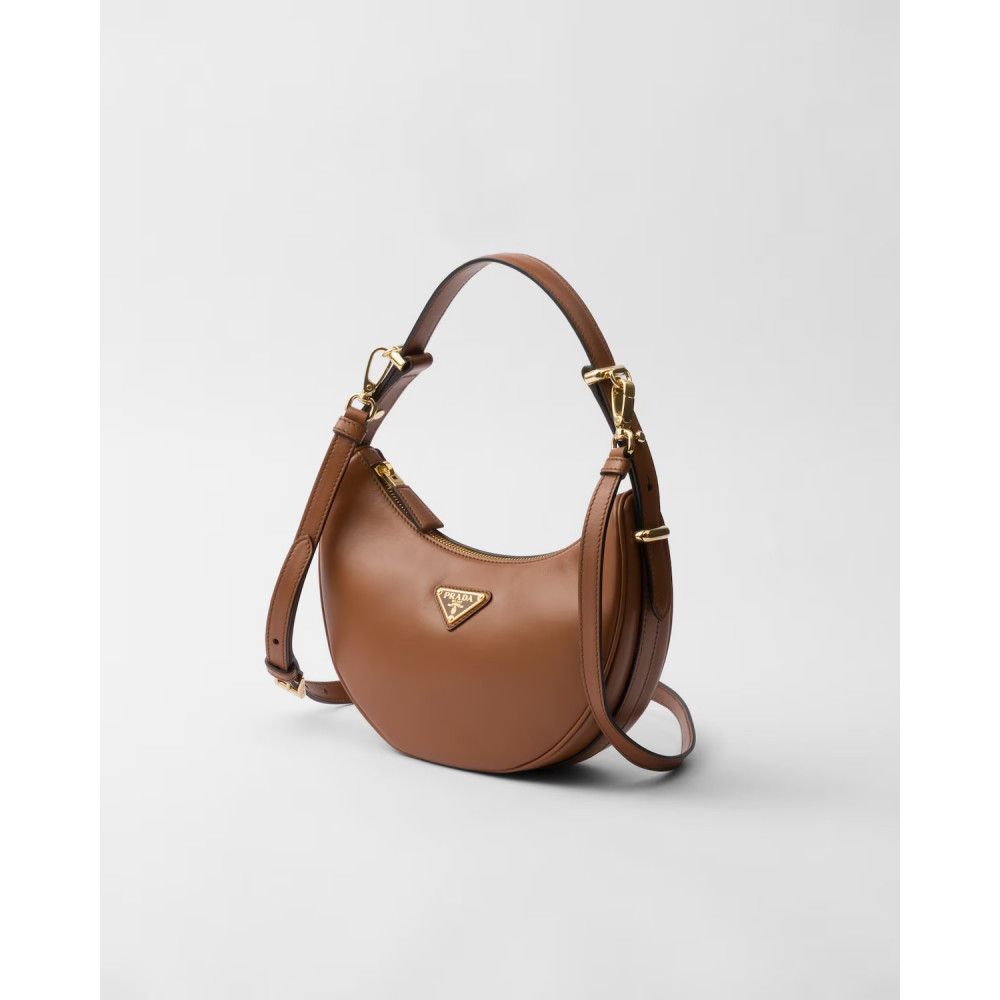 Prada Arqué Small Leather Shoulder Bag