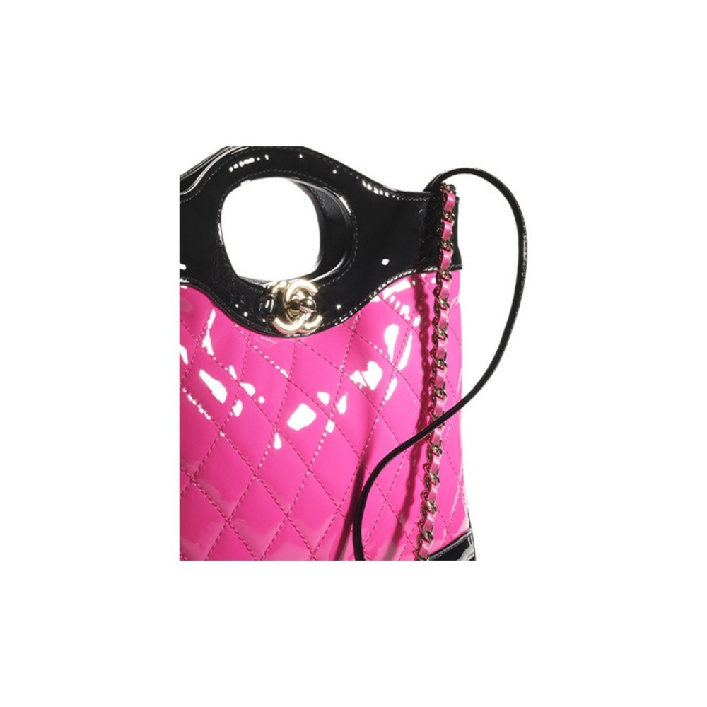 Chanel 31 Mini Shopping Bag Patent Calfskin