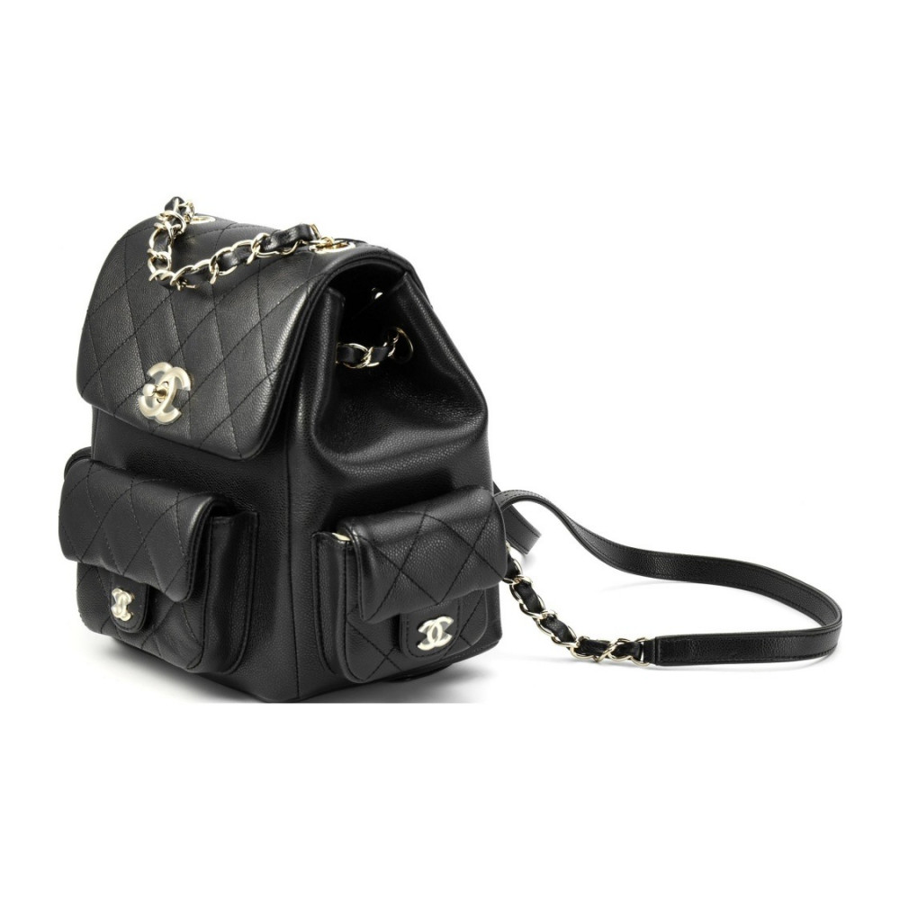 Chanel 23K Duma Backpack Black