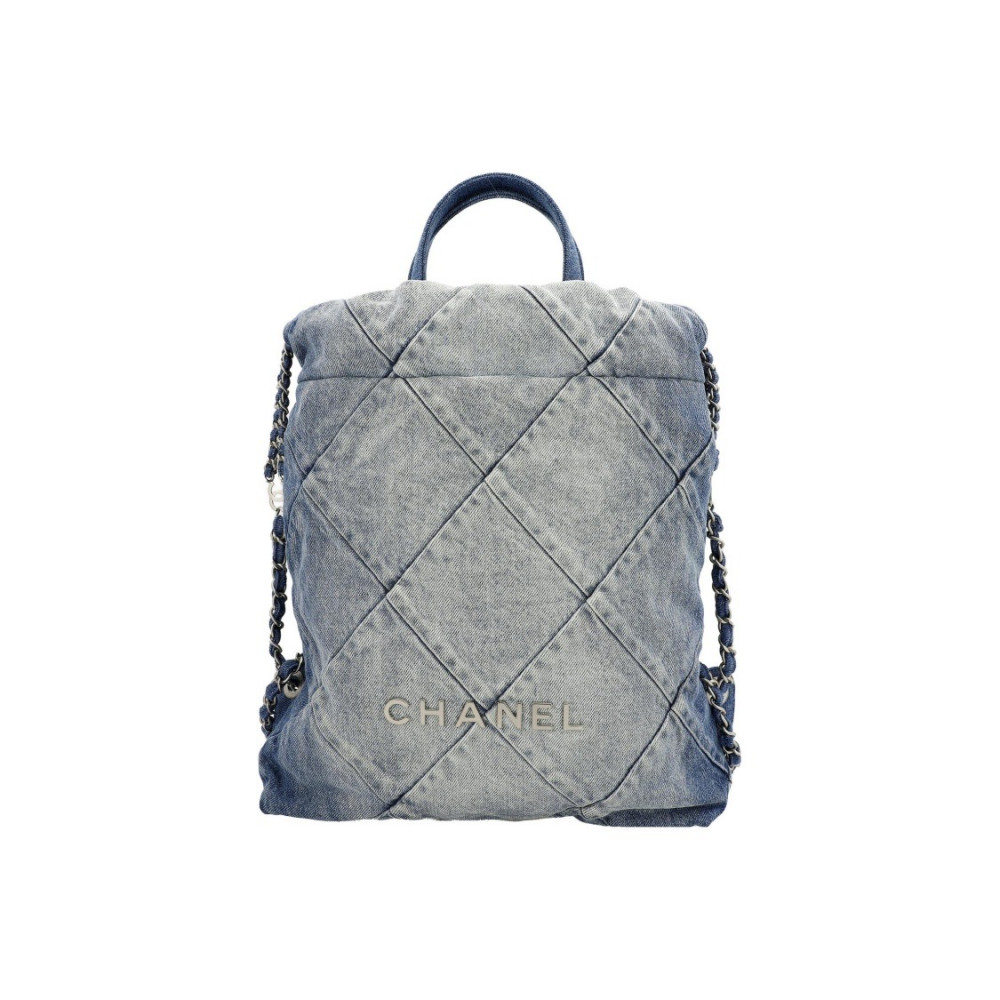 Chanel Denim 22 Backpack