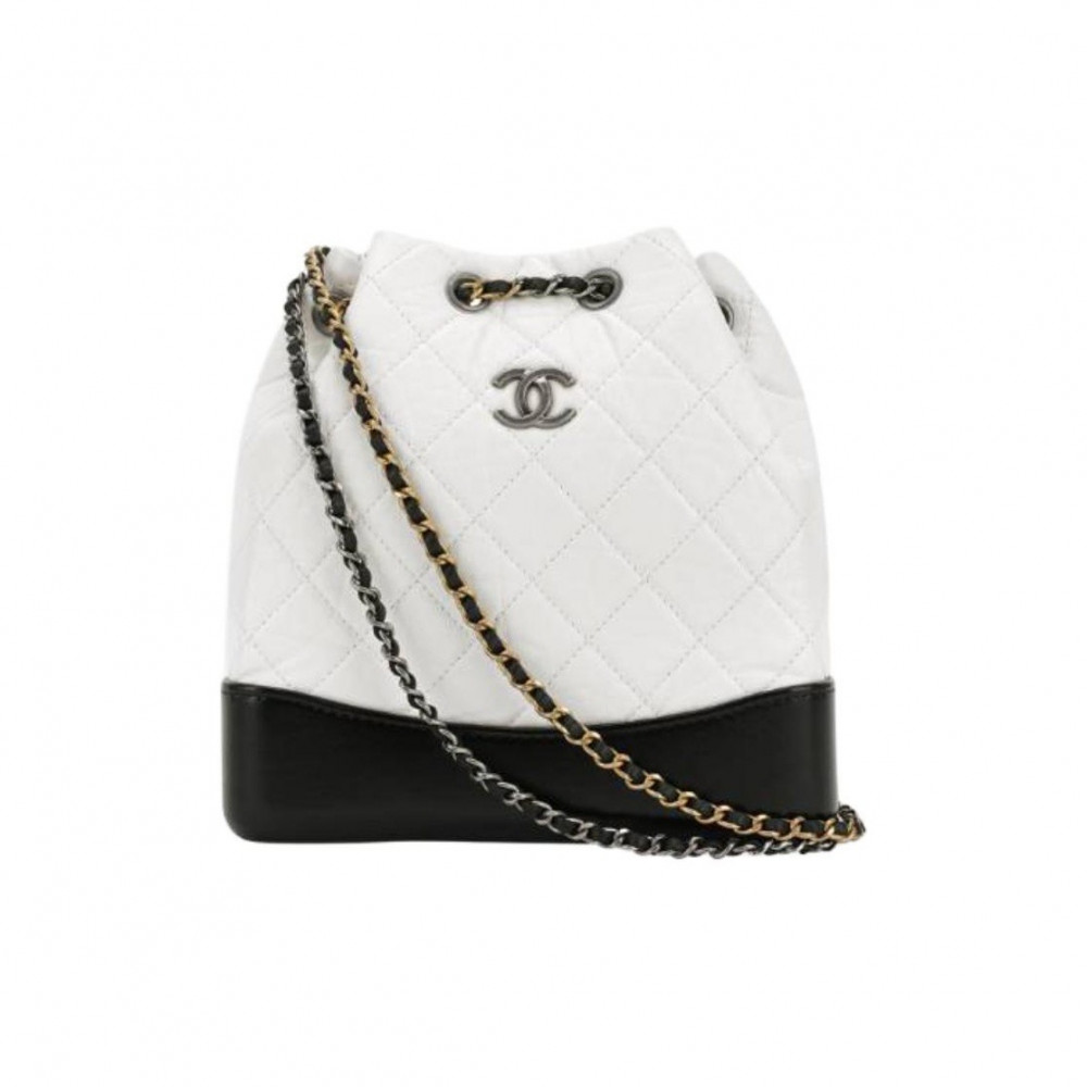 Chanel Aged Calfskin Quilted Gabrielle Backpack
