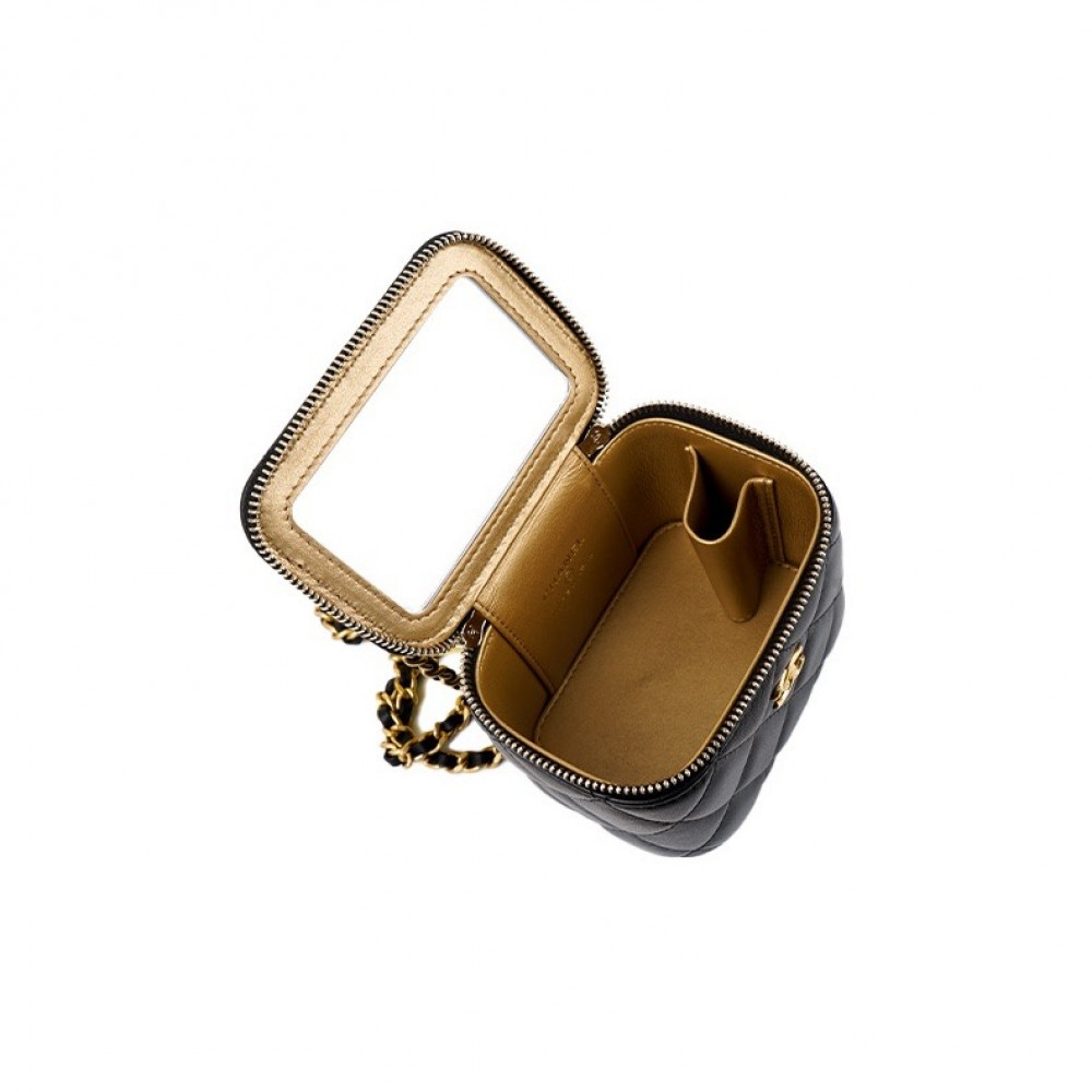 Chanel Box With Gold Ball