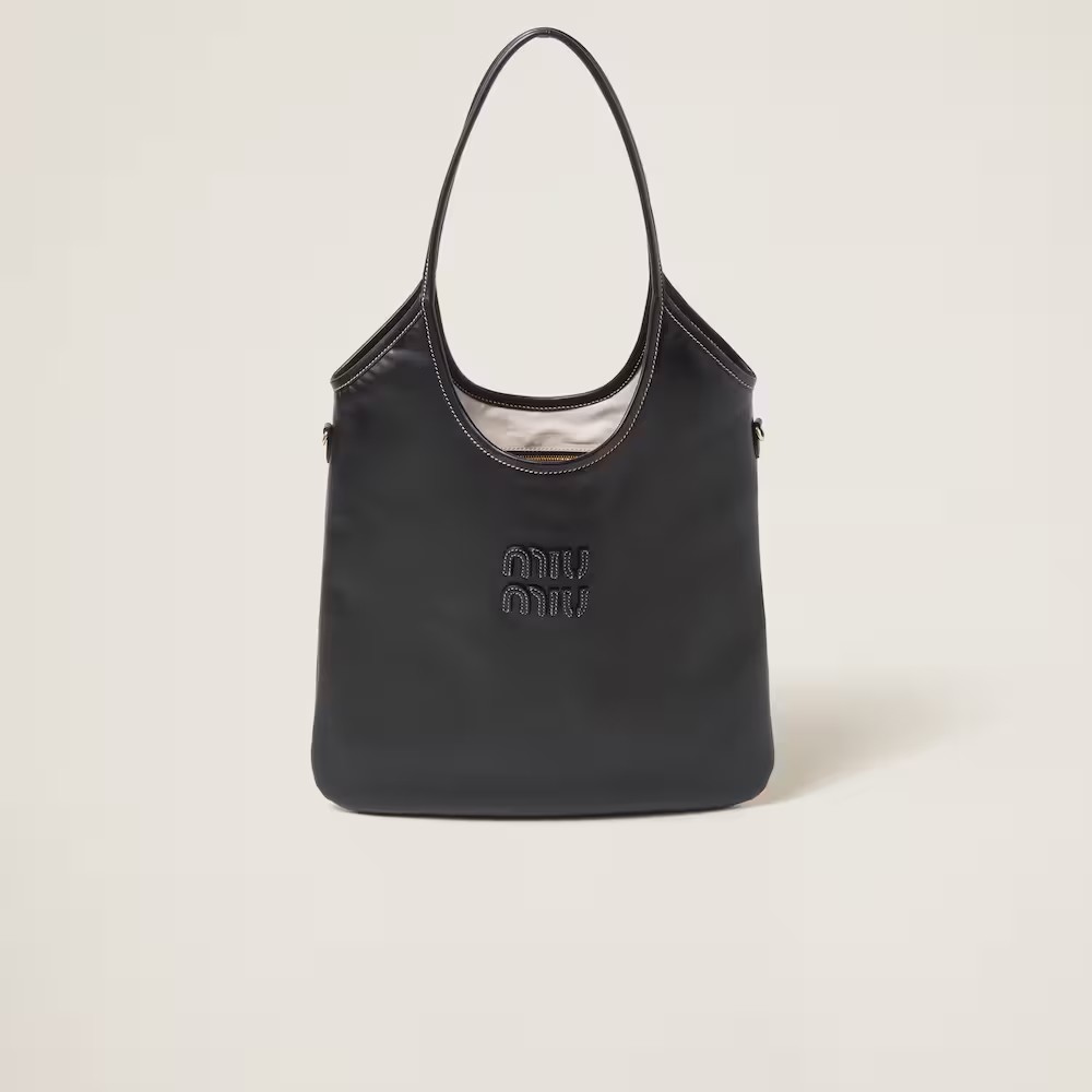Ivy Leather Handbag Black