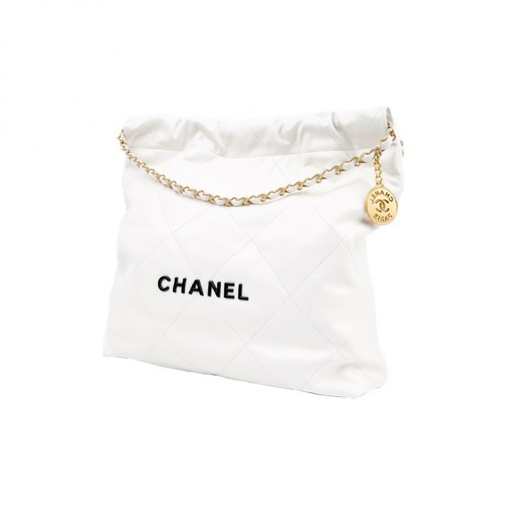 Chanel 22 Handbag  Black Logo
