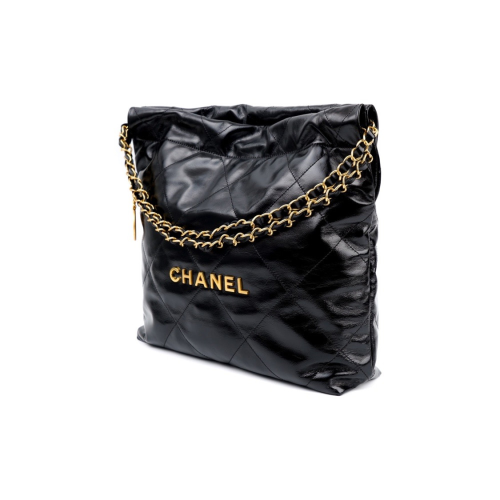 Chanel 22 Hand Bag Black