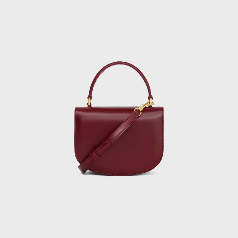 Mini Besace Clea In Shiny Calfskin Mini Besace Clea In Shiny Calfskin