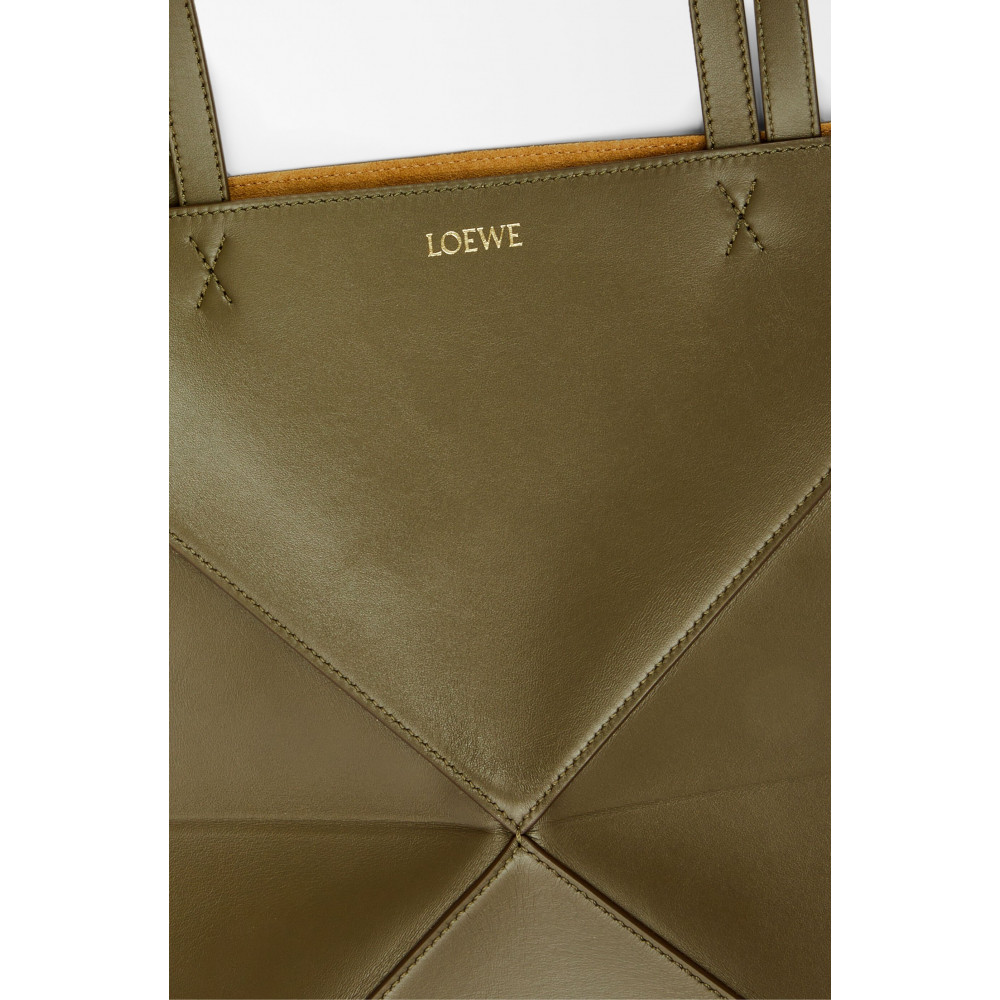 Medium Puzzle Fold Tote In Shiny Calfskin Medium Puzzle Fold Tote In Shiny Calfskin