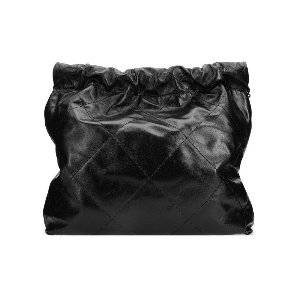 Chanel All Black 22 Handbag