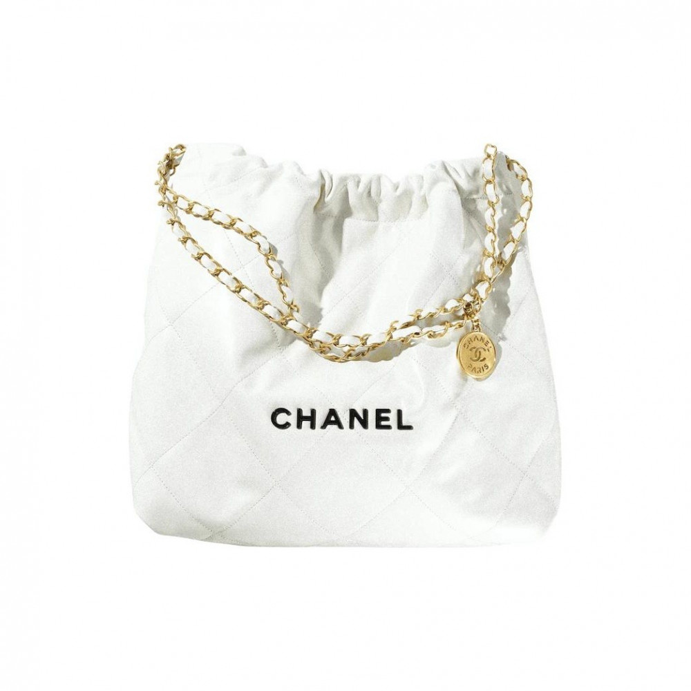 Chanel 22 Handbag  Black Logo