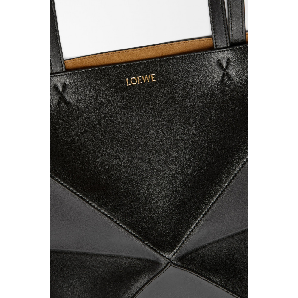 Medium Puzzle Fold Tote In Shiny Calfskin Medium Puzzle Fold Tote In Shiny Calfskin